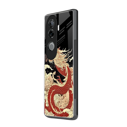 Dragon Spirit vivo v40e mobile cover | shockproof glass phone case
