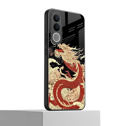 Dragon Spirit vivo v70 fe mobile cover | shockproof glass phone case