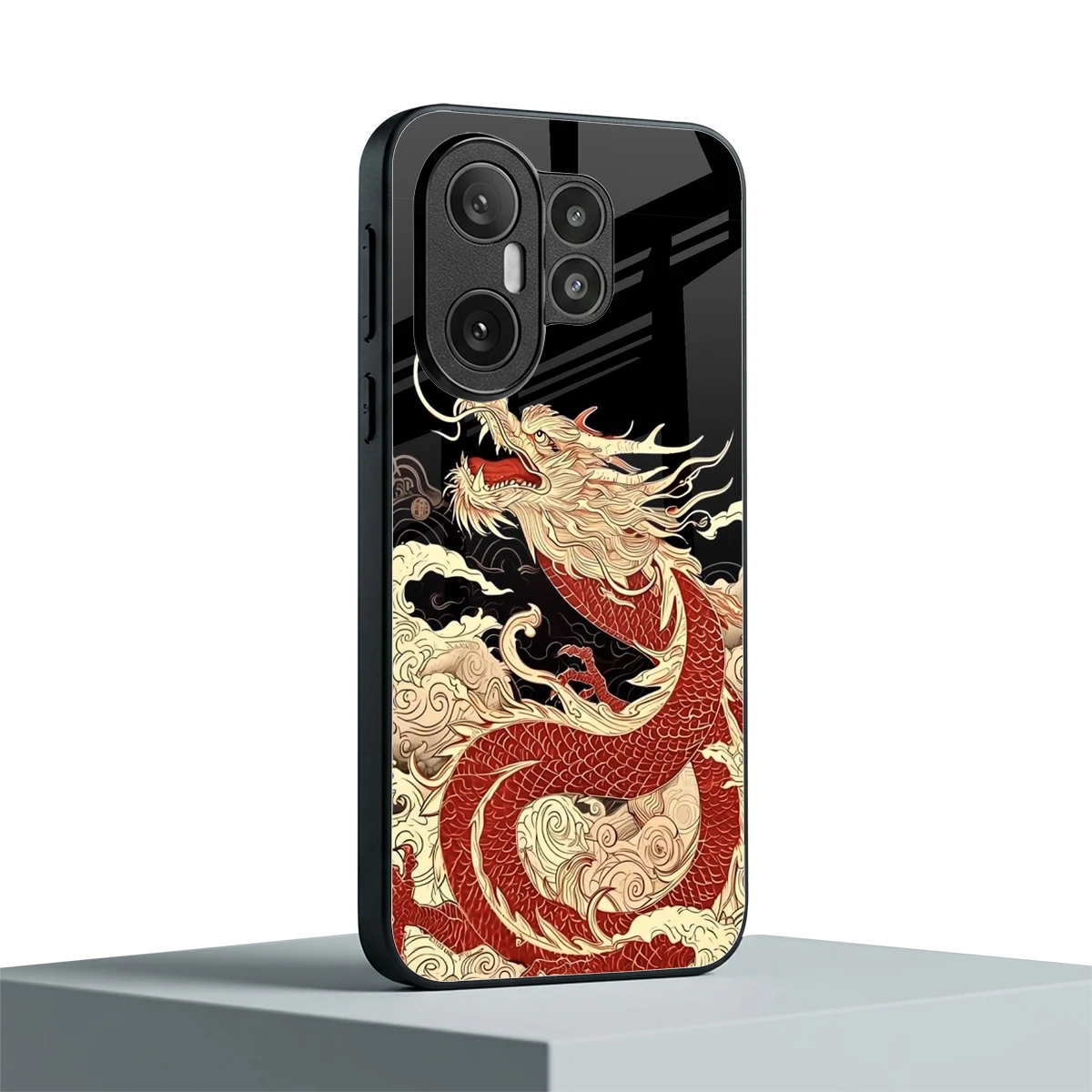 Dragon Spirit vivo x200 fe mobile cover | shockproof glass phone case