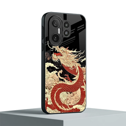 Dragon Spirit vivo x200 fe mobile cover | shockproof glass phone case