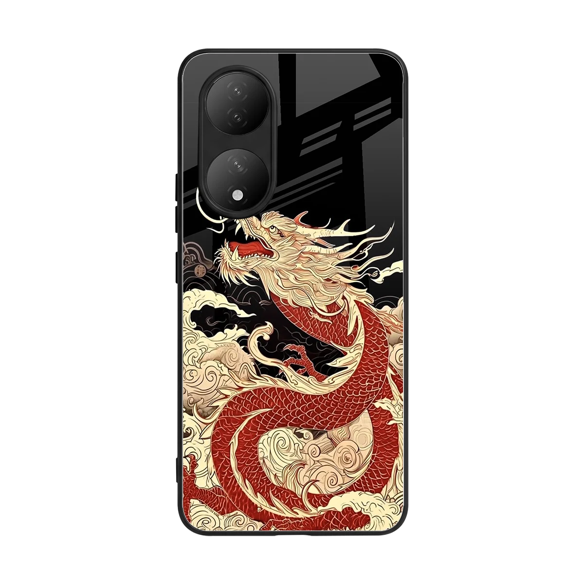 Dragon Spirit back phone cover | glass case for Vivo-y100