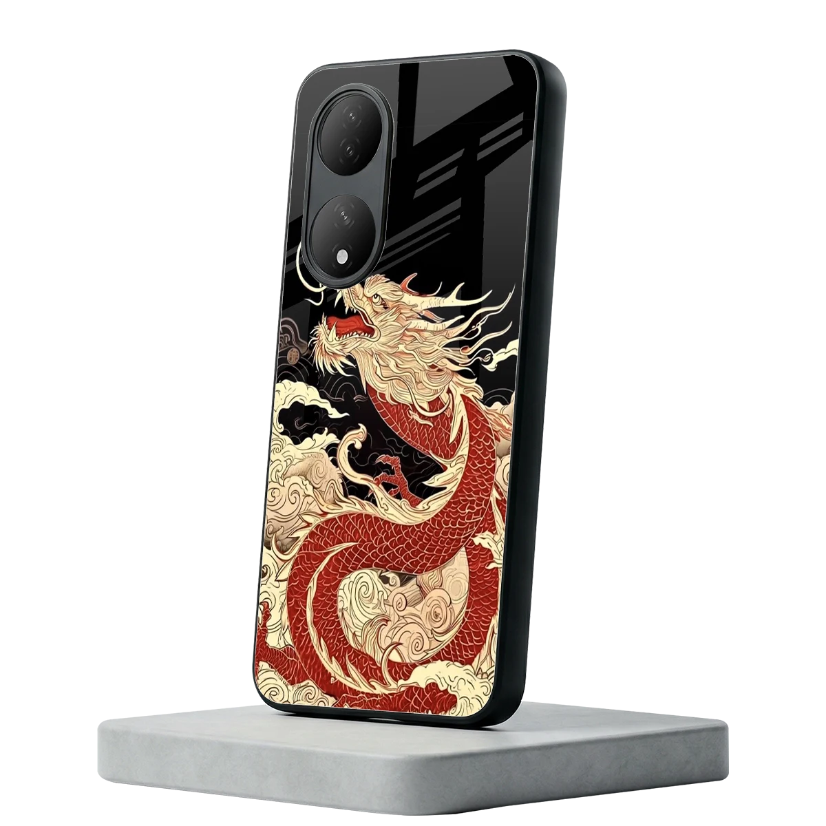Dragon Spirit Vivo-y100 mobile cover | shockproof glass phone case