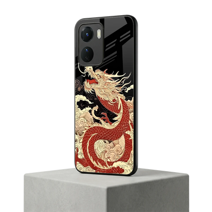 Dragon Spirit vivo y16 mobile cover | shockproof glass phone case