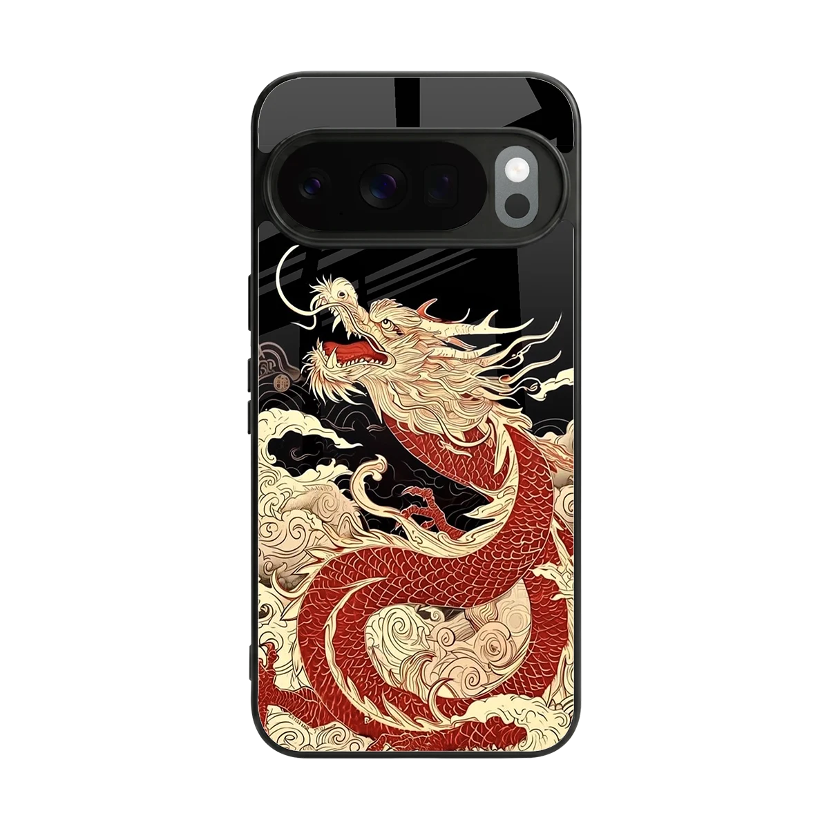 Dragon Spirit back phone cover | glass case for google pixel 10 pro
