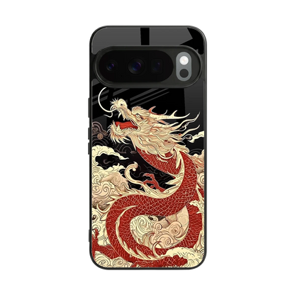 Dragon Spirit back phone cover | glass case for google pixel 10 pro
