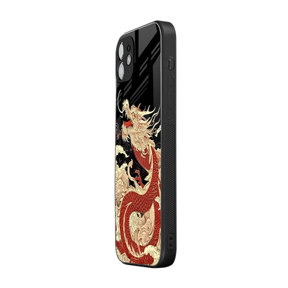 Dragon Spirit iphone 11 mobile cover | shockproof glass phone case