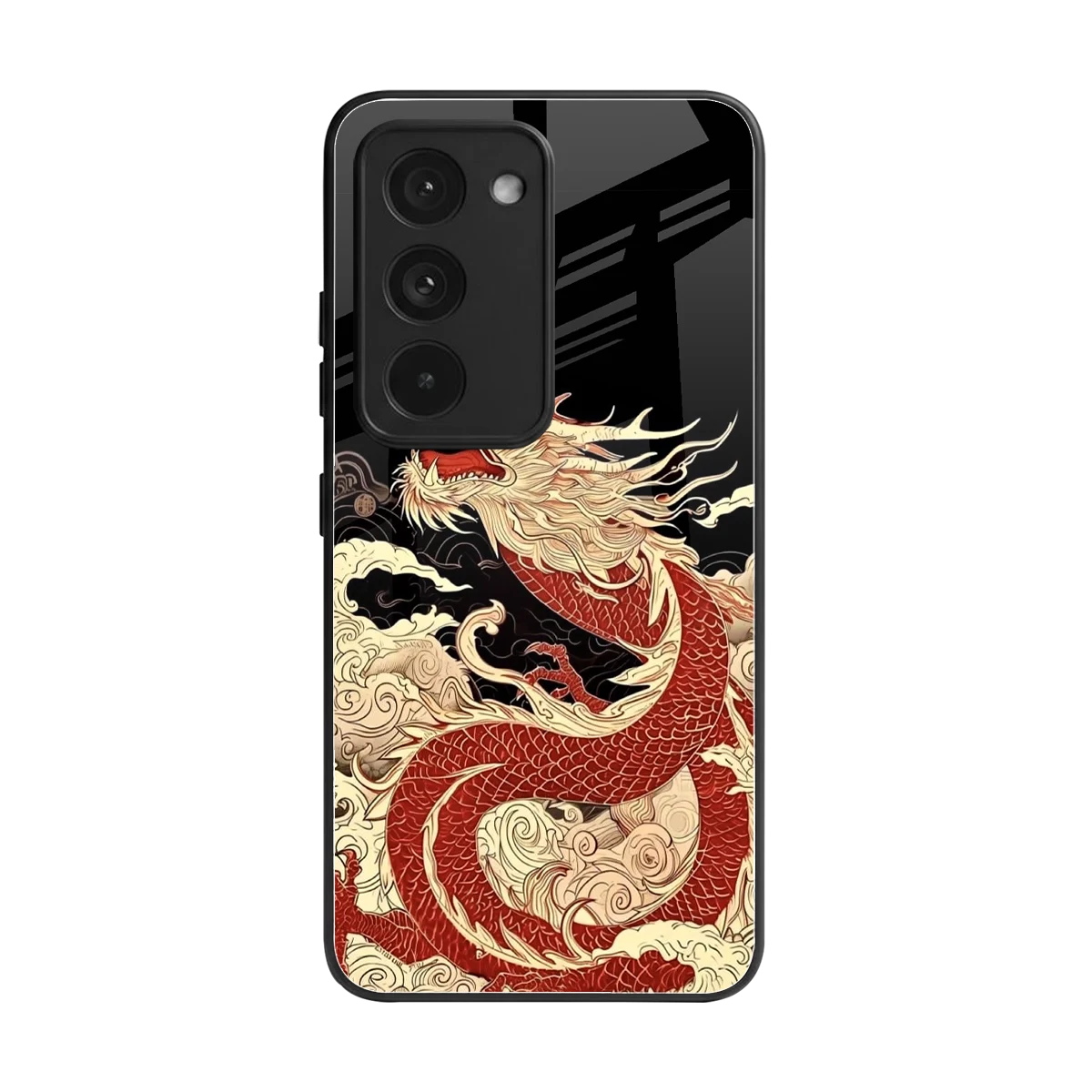 Dragon Spirit back phone cover | glass case for redmi 15 5g
