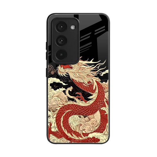 Dragon Spirit back phone cover | glass case for redmi 15 5g