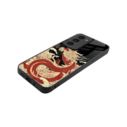 Dragon Spirit stylish phone case for redmi 15 5g | glossy glass and slim fit