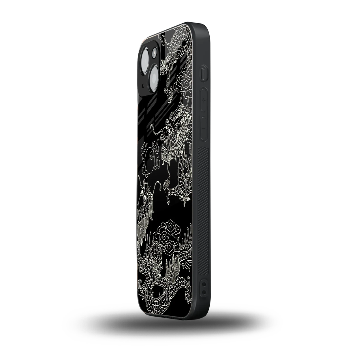 Dragons Black iphone 13 mobile cover | shockproof glass phone case