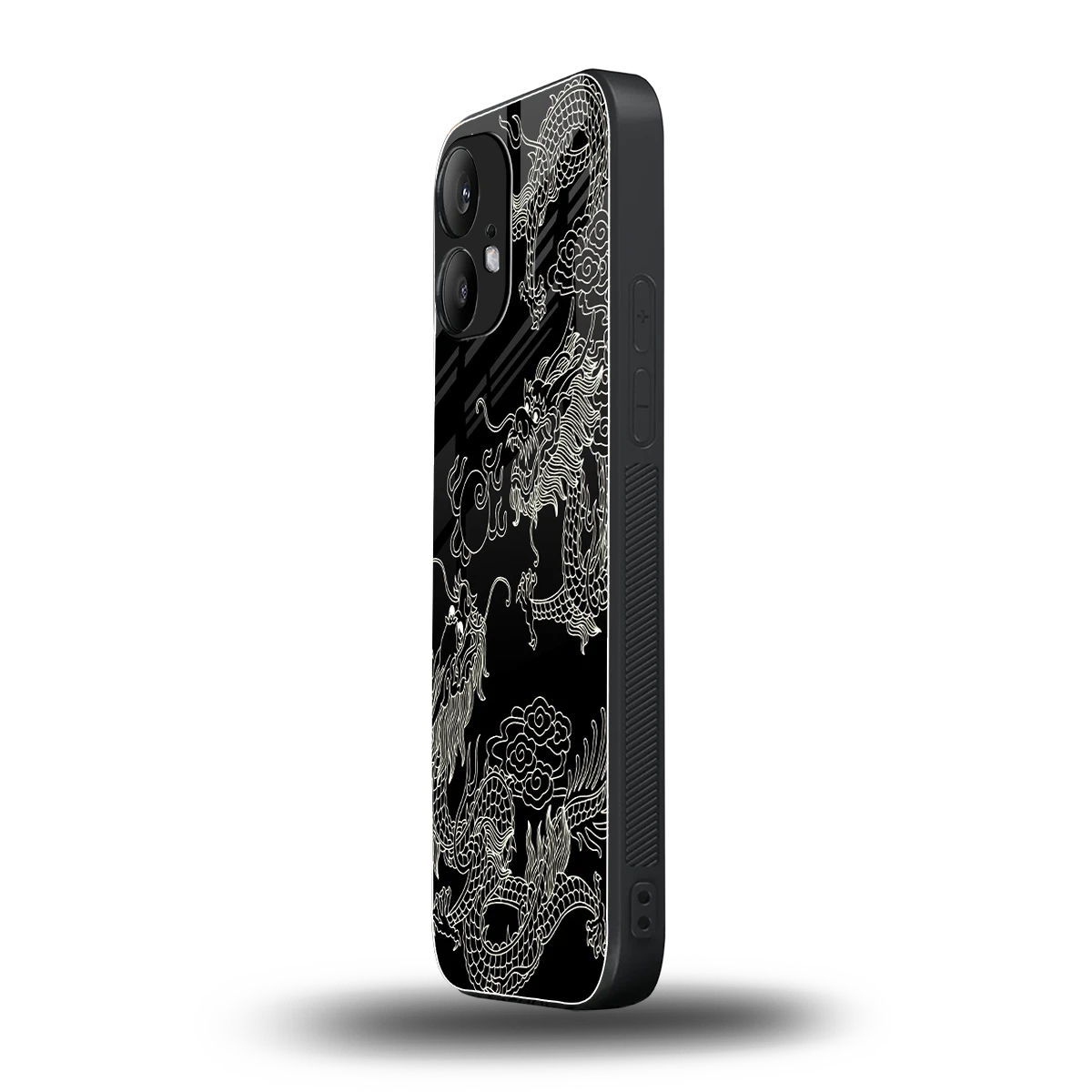 Dragons Black nothing phone 2 mobile cover | shockproof glass phone case