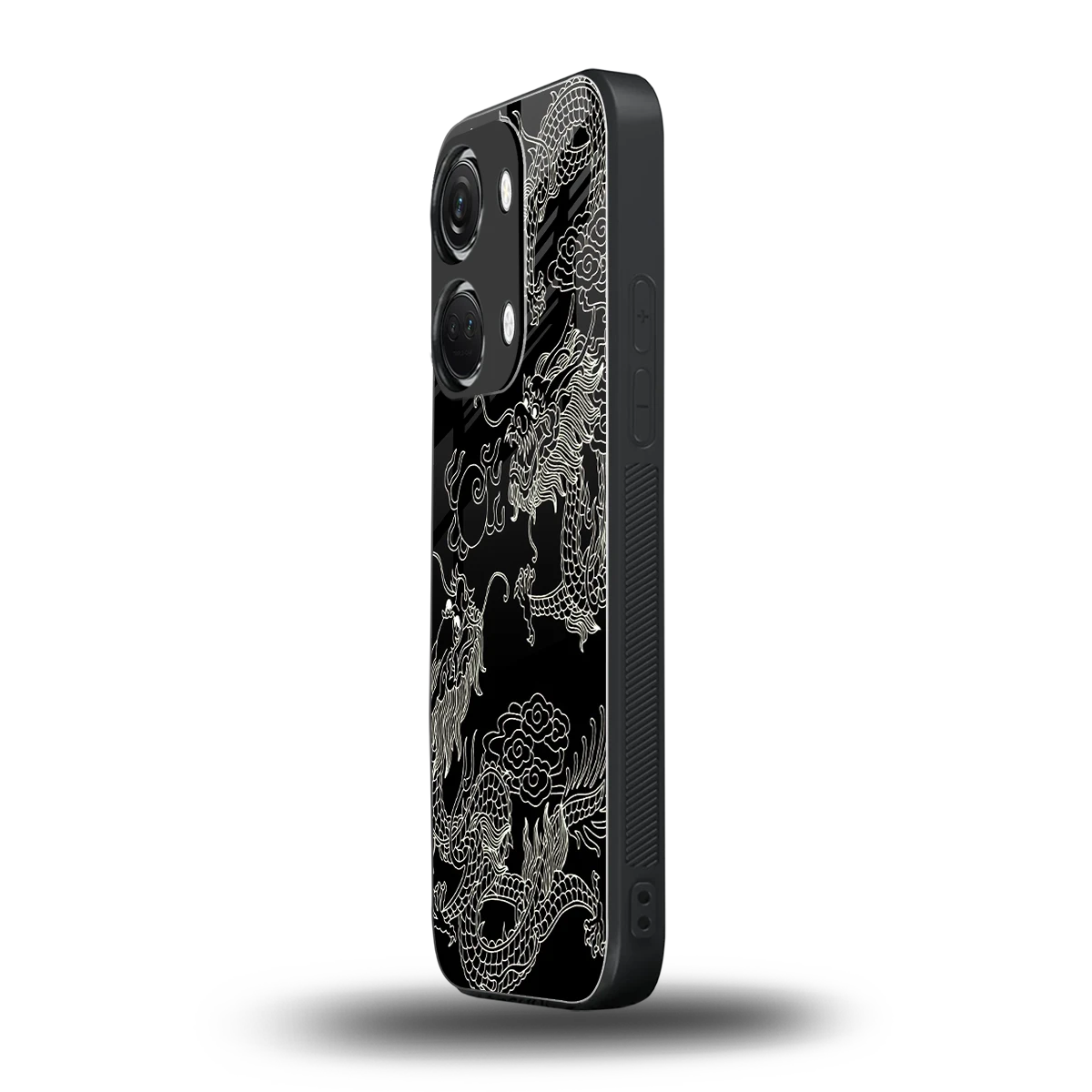 Dragons Black oneplus nord 3 mobile cover | shockproof glass phone case