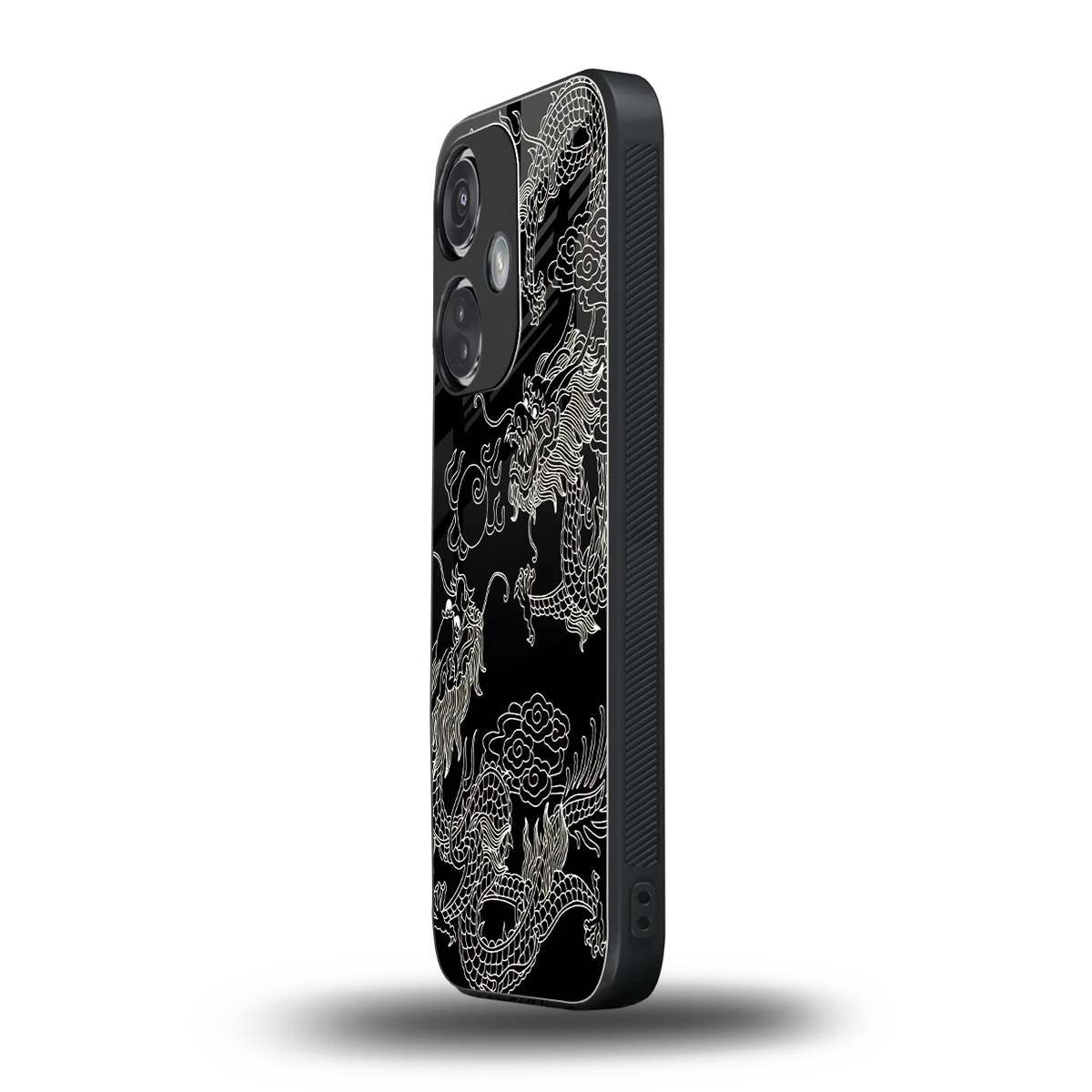 Dragons Black oneplus nord ce 3 mobile cover | shockproof glass phone case
