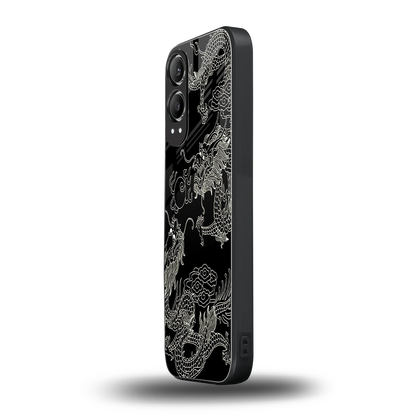 Dragons Black oneplus nord ce 4 lite mobile cover | shockproof glass phone case