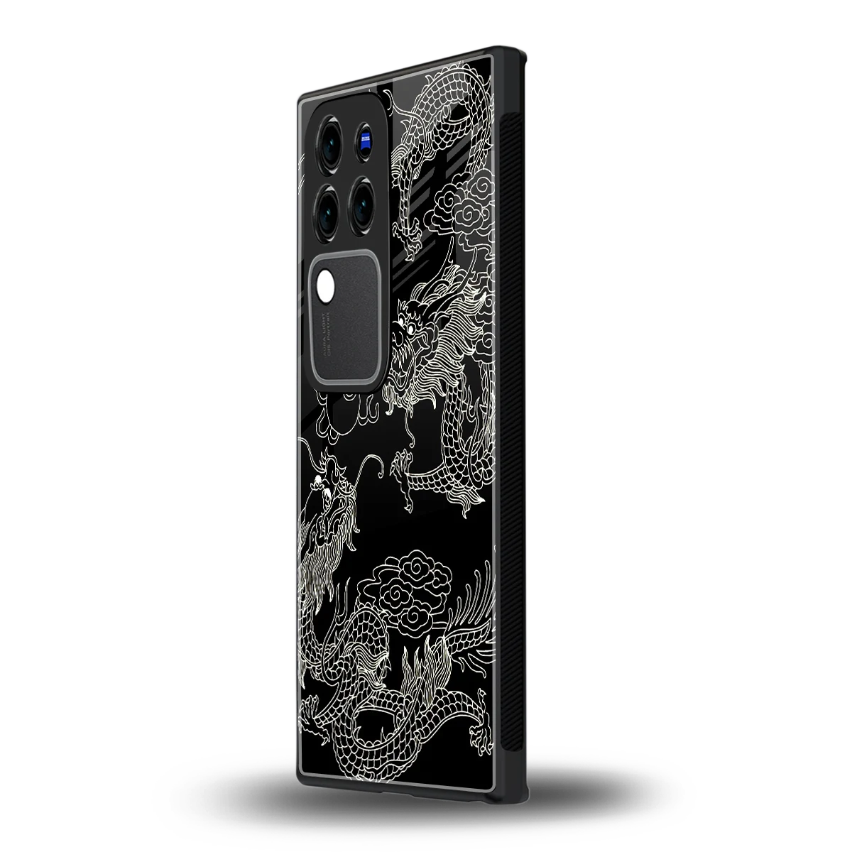 Dragons Blackvivo v30 pro mobile cover | shockproof glass phone case