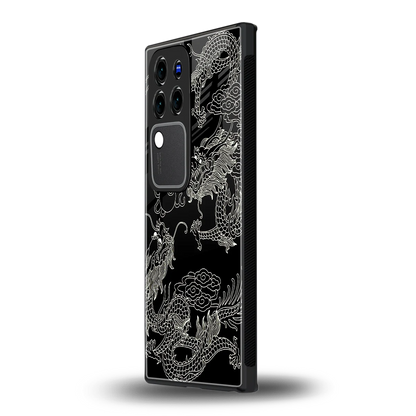 Dragons Blackvivo v30 pro mobile cover | shockproof glass phone case