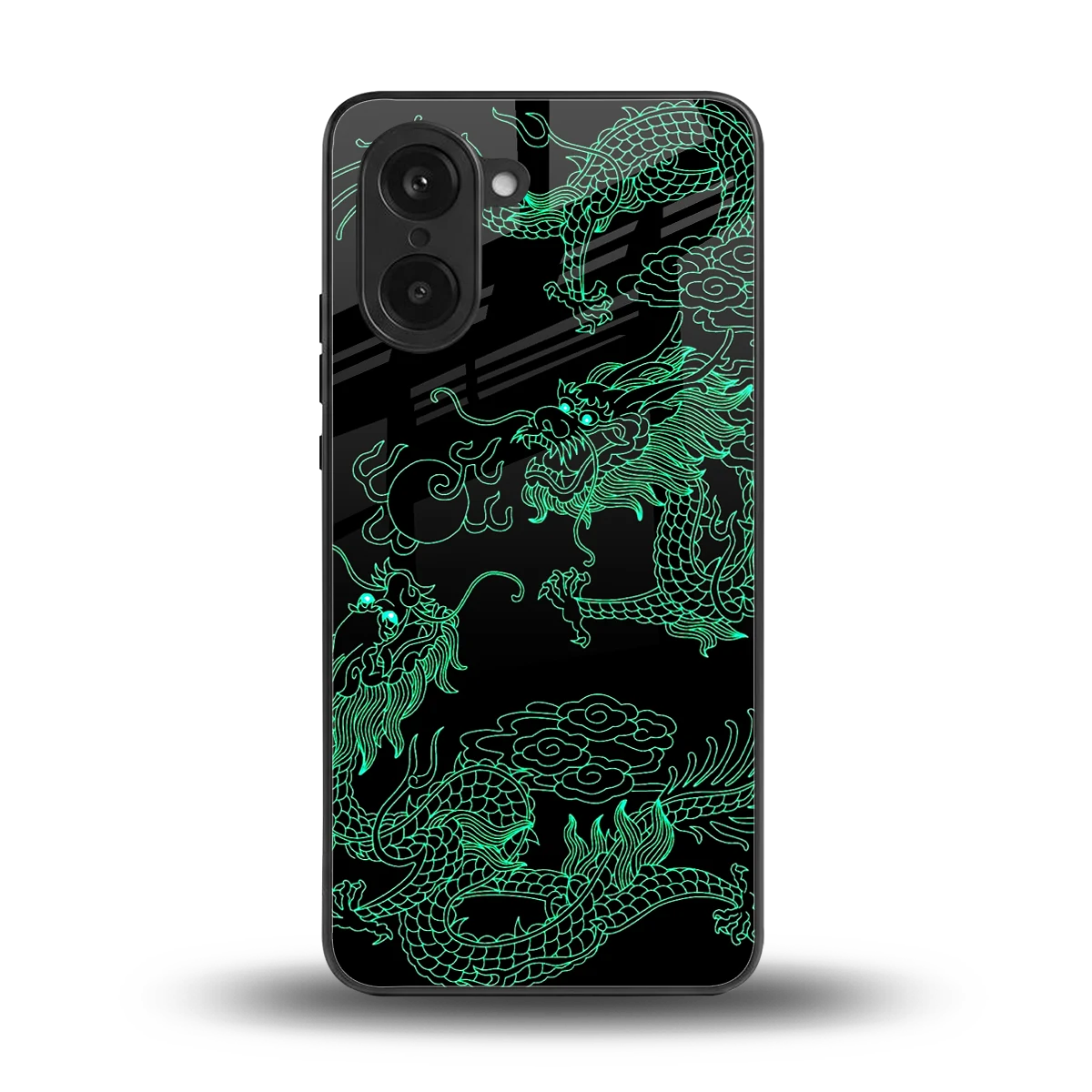 Dragons Green back phone cover | glass case for oneplus nord ce5 5g