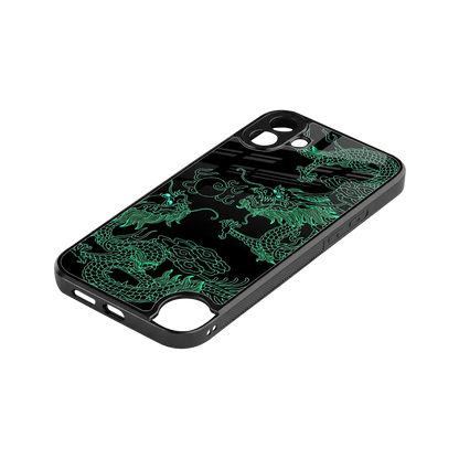 Dragons Green stylish phone case for cmf nothing phone 1 | glossy glass and slim fit