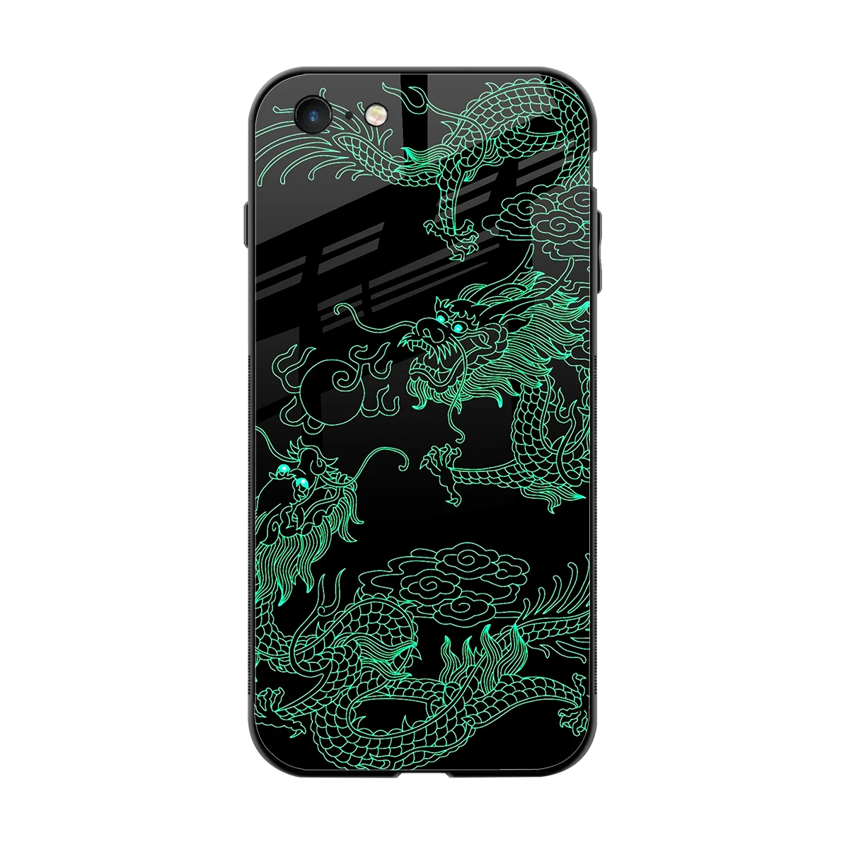 Dragons Green back phone cover | glass case for iphone 6s plus