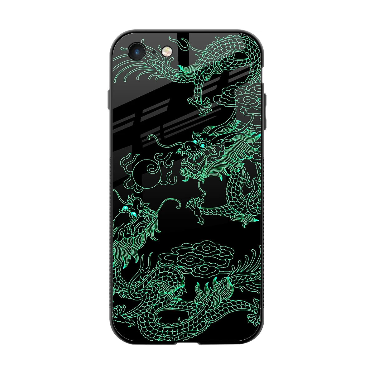 Dragons Green back phone cover | glass case for iphone 8
