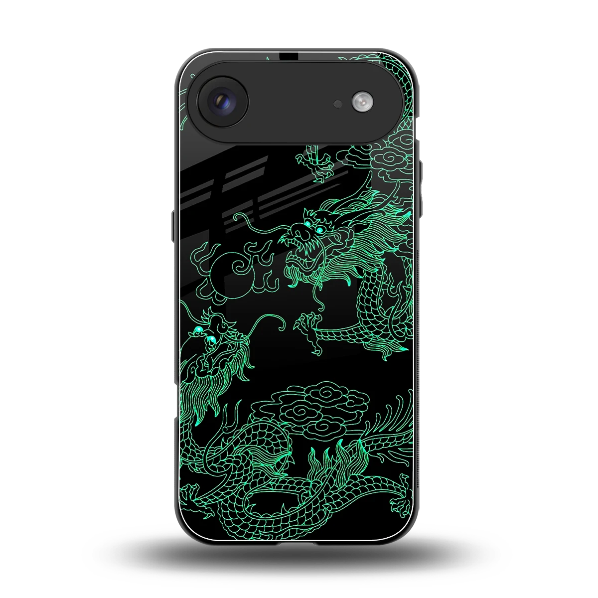 Dragons Green back phone cover | glass case for iphone air