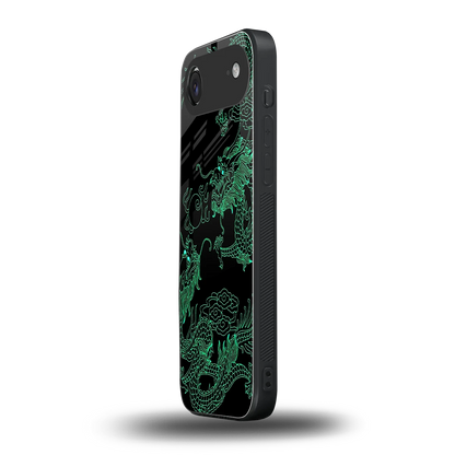 Dragons Green iphone air mobile cover | shockproof glass phone case