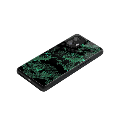 Dragons Green stylish phone case for nothing phone 2 | glossy glass and slim fit