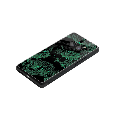 Dragons Green stylish phone case for nothing phone 2a plus | glossy glass and slim fit