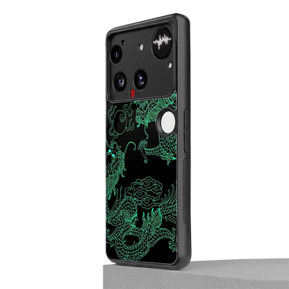 Dragons Green nothing phone 3 mobile cover | shockproof glass phone case