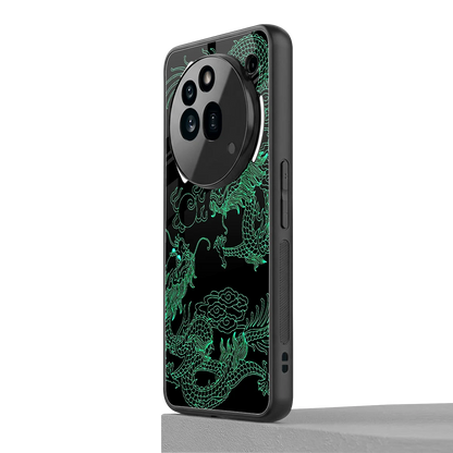 Dragons Green nothing phone 3a pro mobile cover | shockproof glass phone case