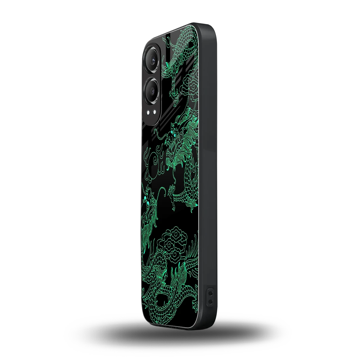 Dragons Green oneplus nord ce 4 lite mobile cover | shockproof glass phone case