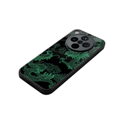 Dragons Green stylish phone case for oppo find x8 | glossy glass and slim fit