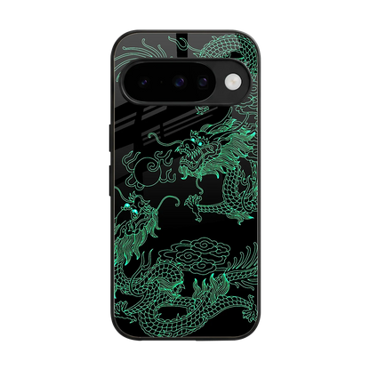 Dragons Green back phone cover | glass case for google pixel 10