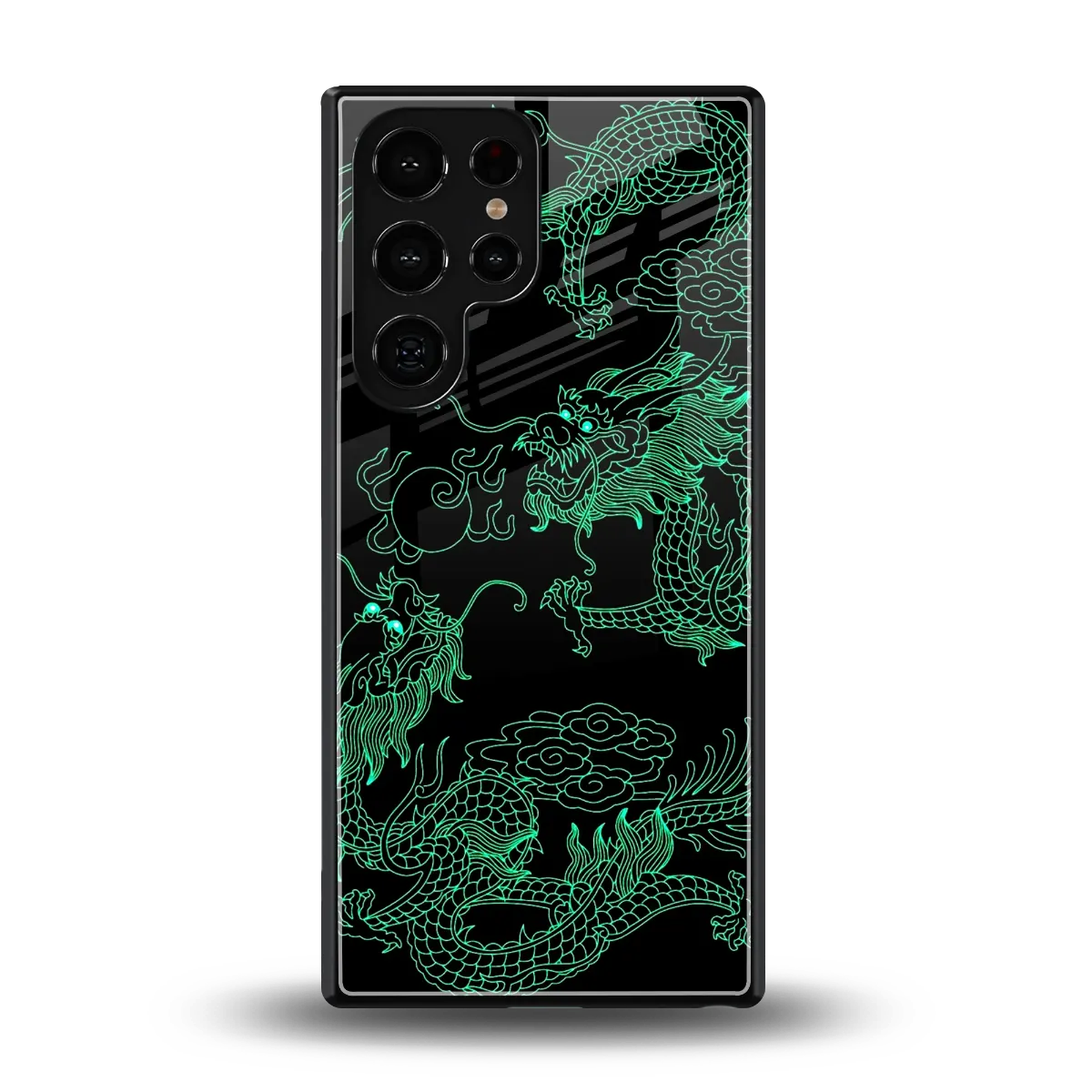 Dragons Green back phone cover | glass case for samsung galaxy s26 ultra