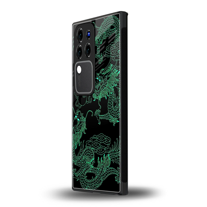 Dragons Greenvivo v30 pro mobile cover | shockproof glass phone case