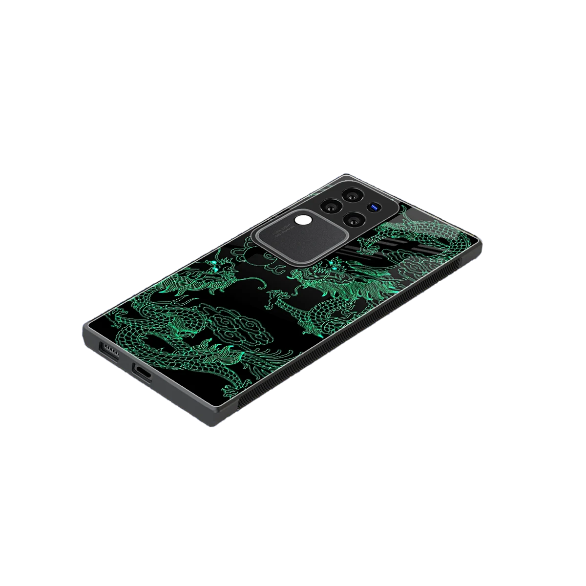 Dragons Green stylish phone case forvivo v30 pro | glossy glass and slim fit