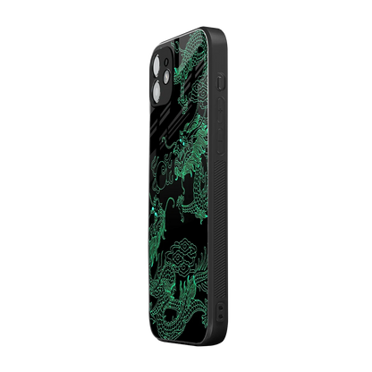 Dragons Green iphone 11 mobile cover | shockproof glass phone case
