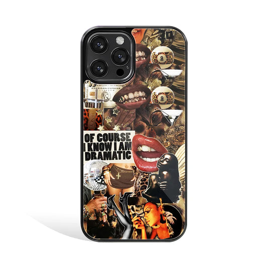 Premium Glass Back Mobile Phone Cover for iPhone, Samsung, OnePlus, Google Pixel, Redmi, Oppo, Vivo & Realme
