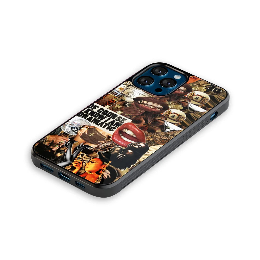 Luxury Glass Back Mobile Cover for iPhone, Samsung Galaxy, OnePlus, Pixel, Redmi & More
