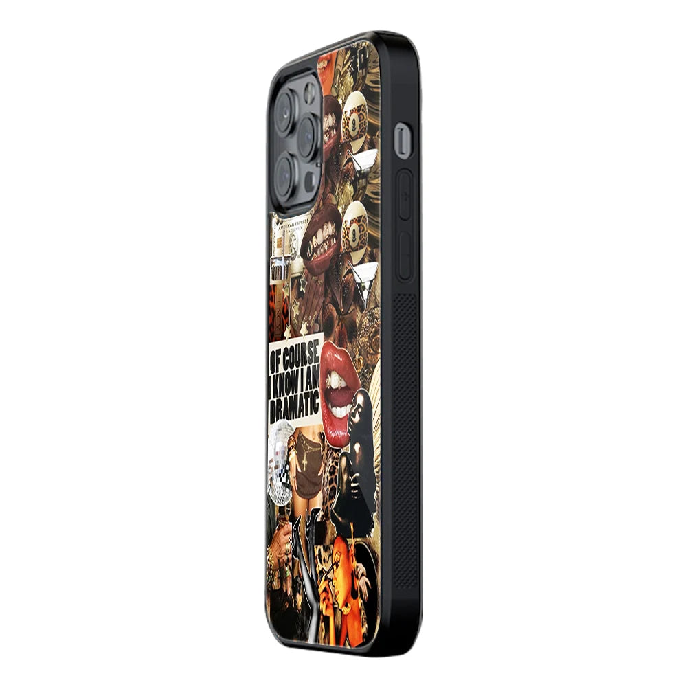 Trendy Glass Back Mobile Case for iPhone, Samsung, Redmi, OnePlus, Google Pixel, Motorola
