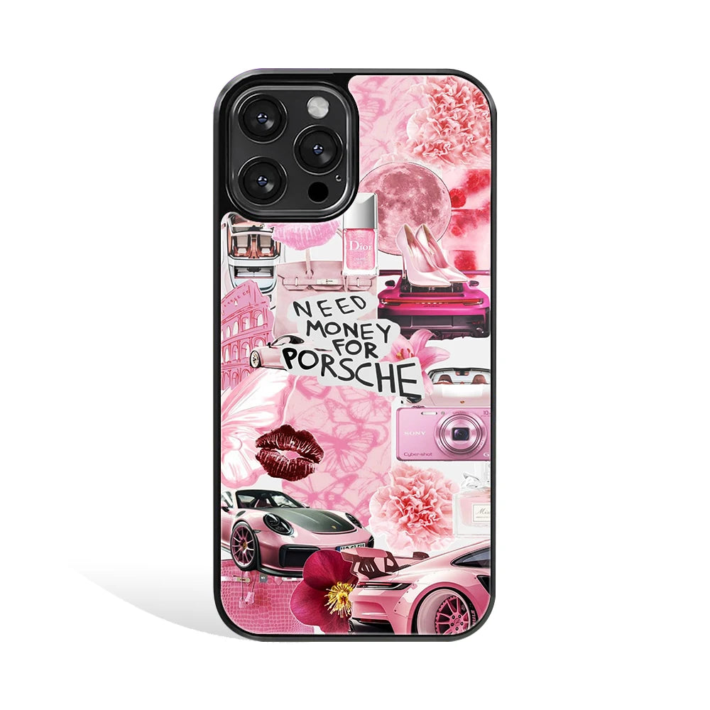 Premium Glass Back Mobile Phone Cover for iPhone, Samsung, OnePlus, Google Pixel, Redmi, Oppo, Vivo & Realme