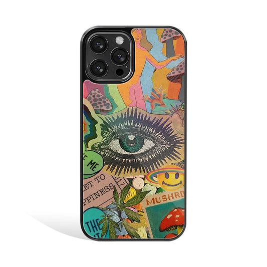Premium Glass Back Mobile Phone Cover for iPhone, Samsung, OnePlus, Google Pixel, Redmi, Oppo, Vivo & Realme