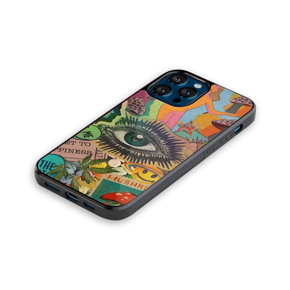 Luxury Glass Back Mobile Cover for iPhone, Samsung Galaxy, OnePlus, Pixel, Redmi & More