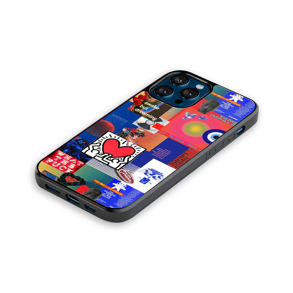 Luxury Glass Back Mobile Cover for iPhone, Samsung Galaxy, OnePlus, Pixel, Redmi & More