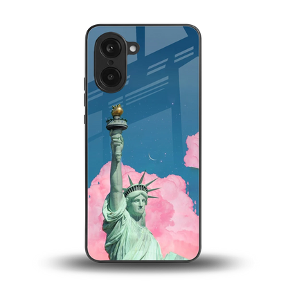 Dreamy Freedom back phone cover | glass case for oneplus nord ce5 5g