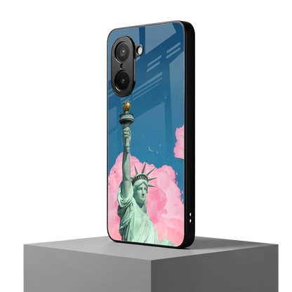 Dreamy Freedom oneplus nord ce5 5g mobile cover | shockproof glass phone case