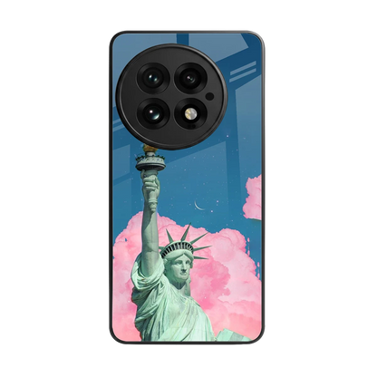 Dreamy Freedom back phone cover | glass case for oneplus 13