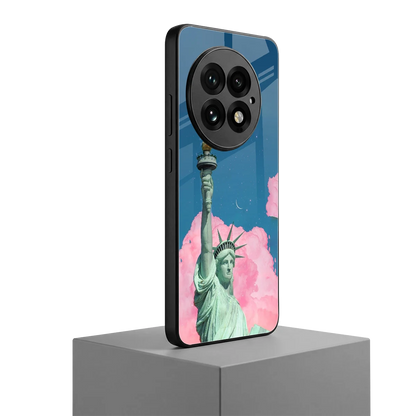Dreamy Freedom oneplus 13 mobile cover | shockproof glass phone case