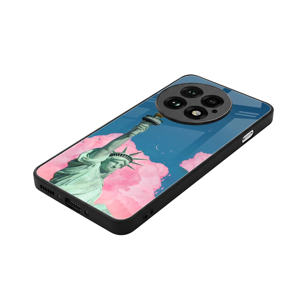 Dreamy Freedom stylish phone case for oneplus 13 | glossy glass and slim fit