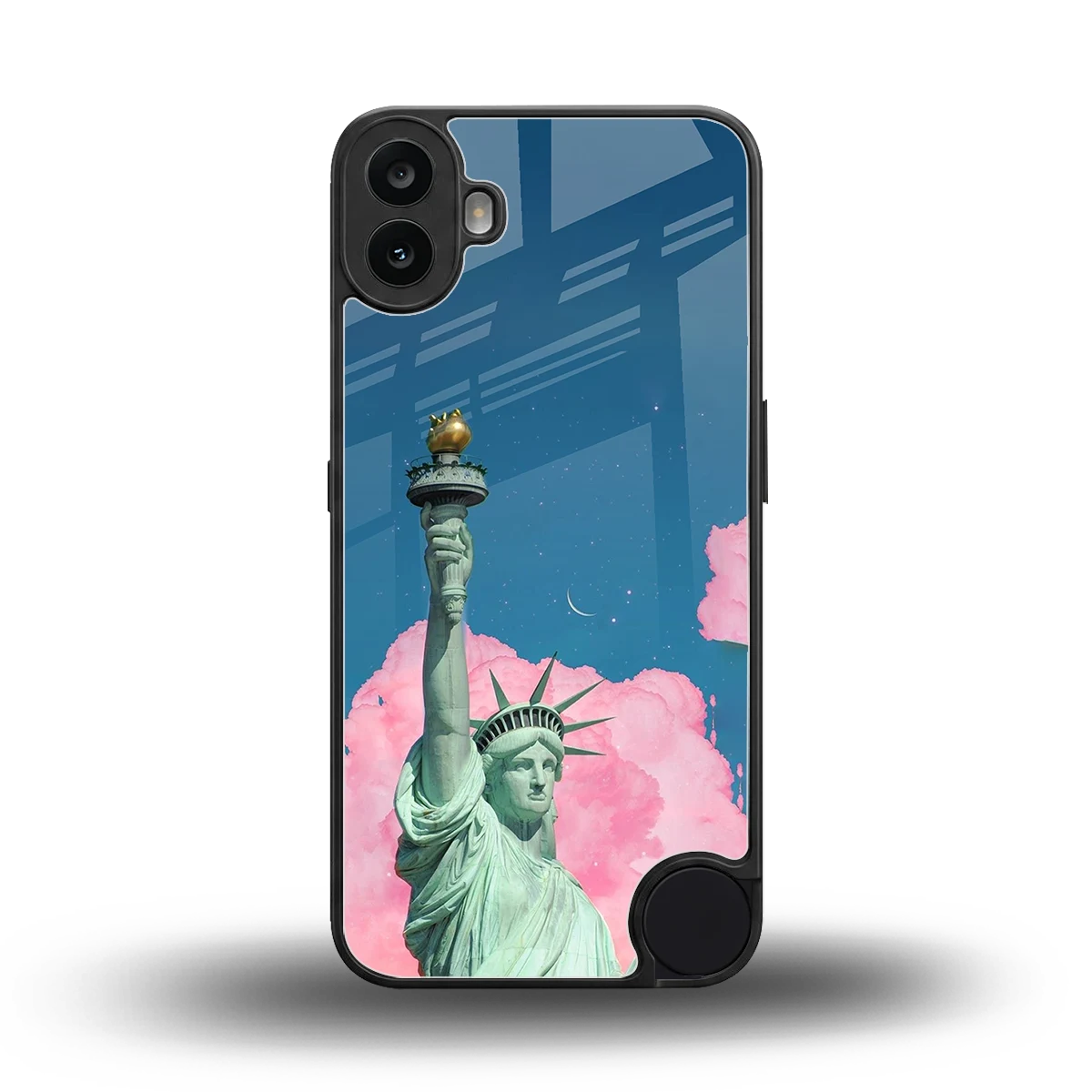 Dreamy Freedom back phone cover | glass case for cmf nothing phone 1
